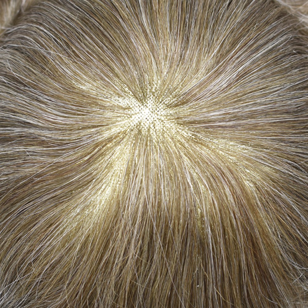 Mens Toupee Hairpiece Fine Mono Hair System Replacements Poly Skin Pu Mens Wigs