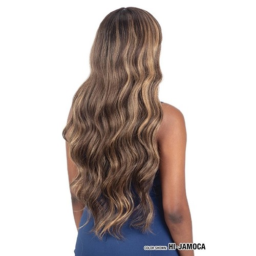 Loose wave with Curtain bang style – 014 LITE WIG