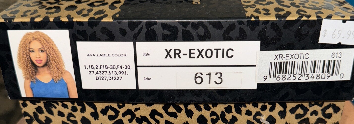 R&B Synthetic 13X4 Frontal Lace Front Wig XR-Exotica 613