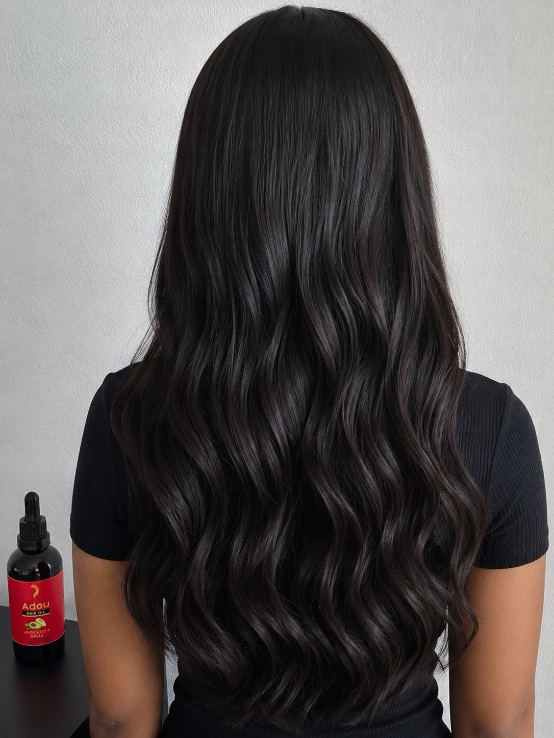 ￼Hair growth oil with rosemary avocado & okra natural scalp &hair care