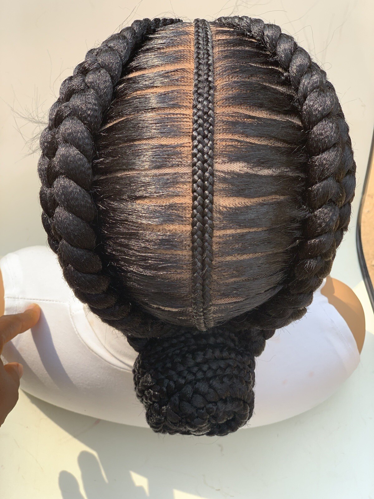 French braids Braided wig,Knotless Box Braids,Frontal braid wig,Braid wig,Stitch