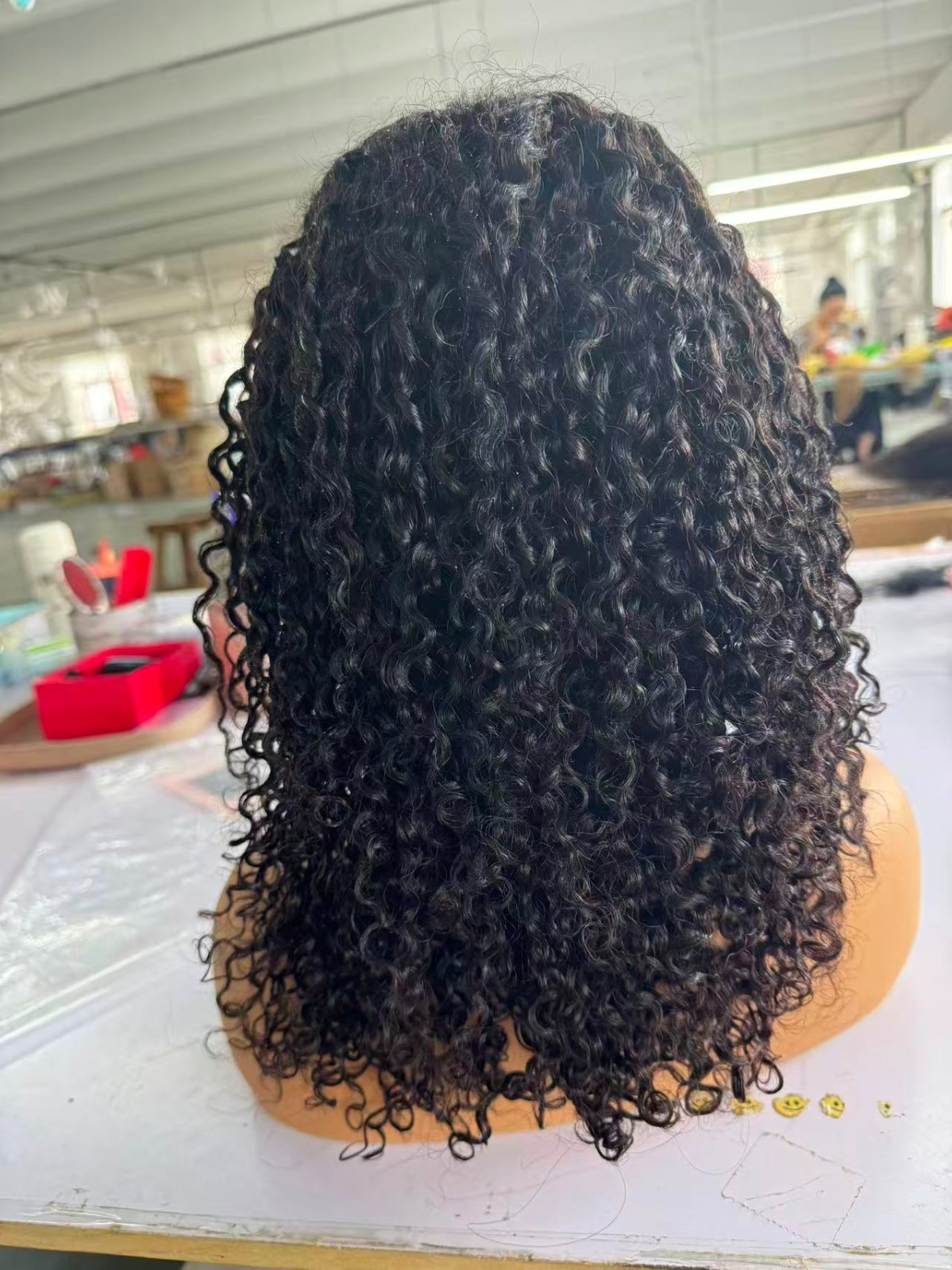 16inch 360 curly hd Wig 180% density 100% human hair