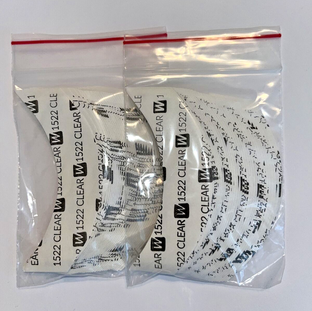 Walker 3M 1522 Hairpiece Tape 72 Pc CC Contour Toupee 2 -Packs- Poly Wig System.