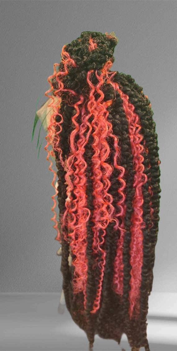 Hand Made full Lace Wig Boho Passion Twist