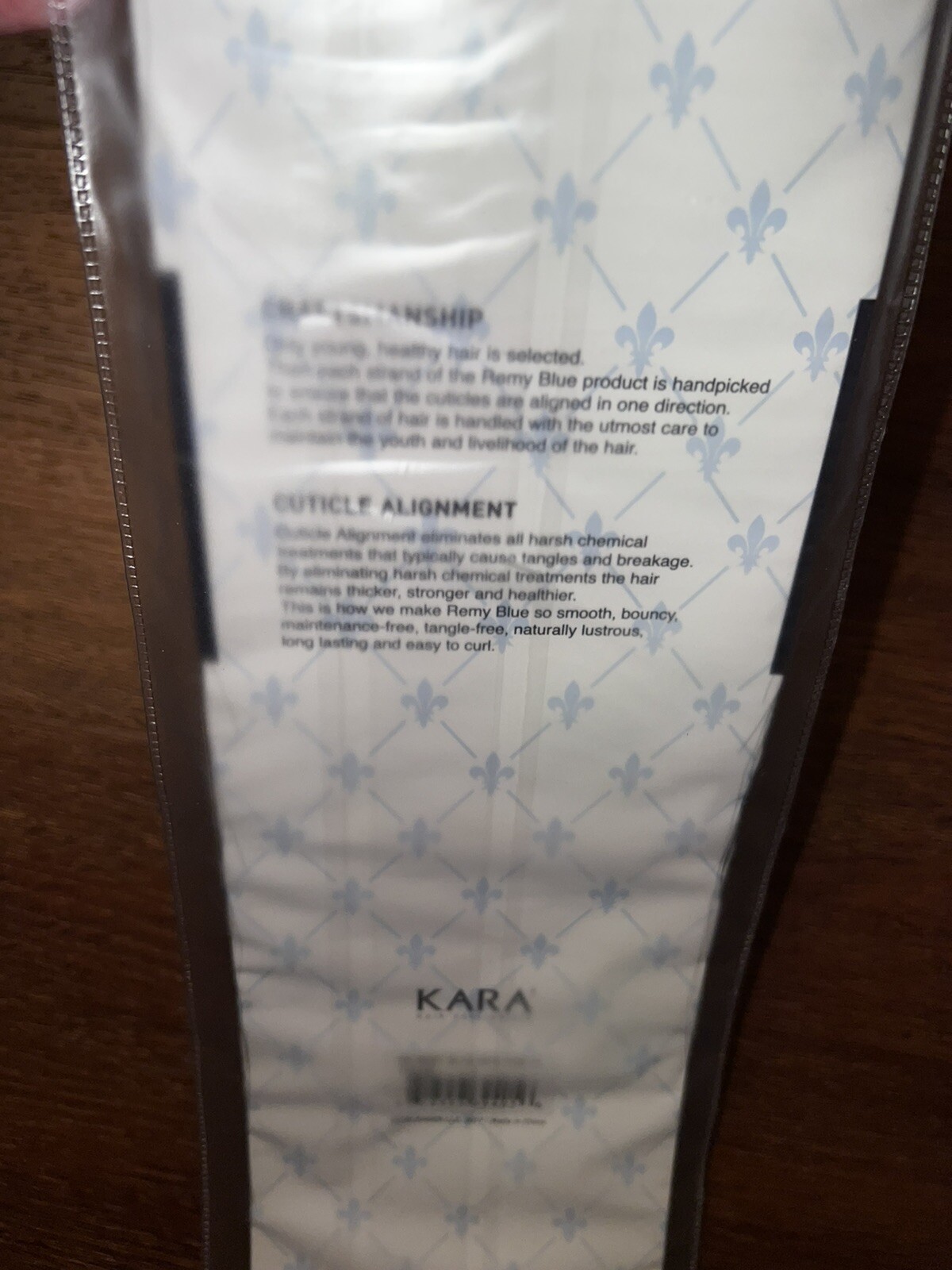 KARA REMY BLUE 100% VIRGIN HUMAN HAIR COLOR 1 BLACK 14″