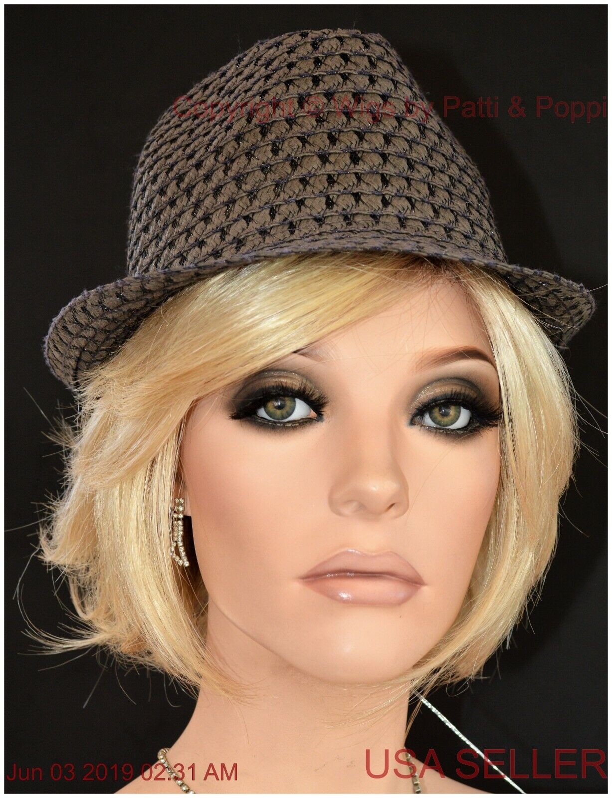 Charlotte Tressallure Rooted Blond Silky Sand tousled Bob TIMELESS STYLE -1
