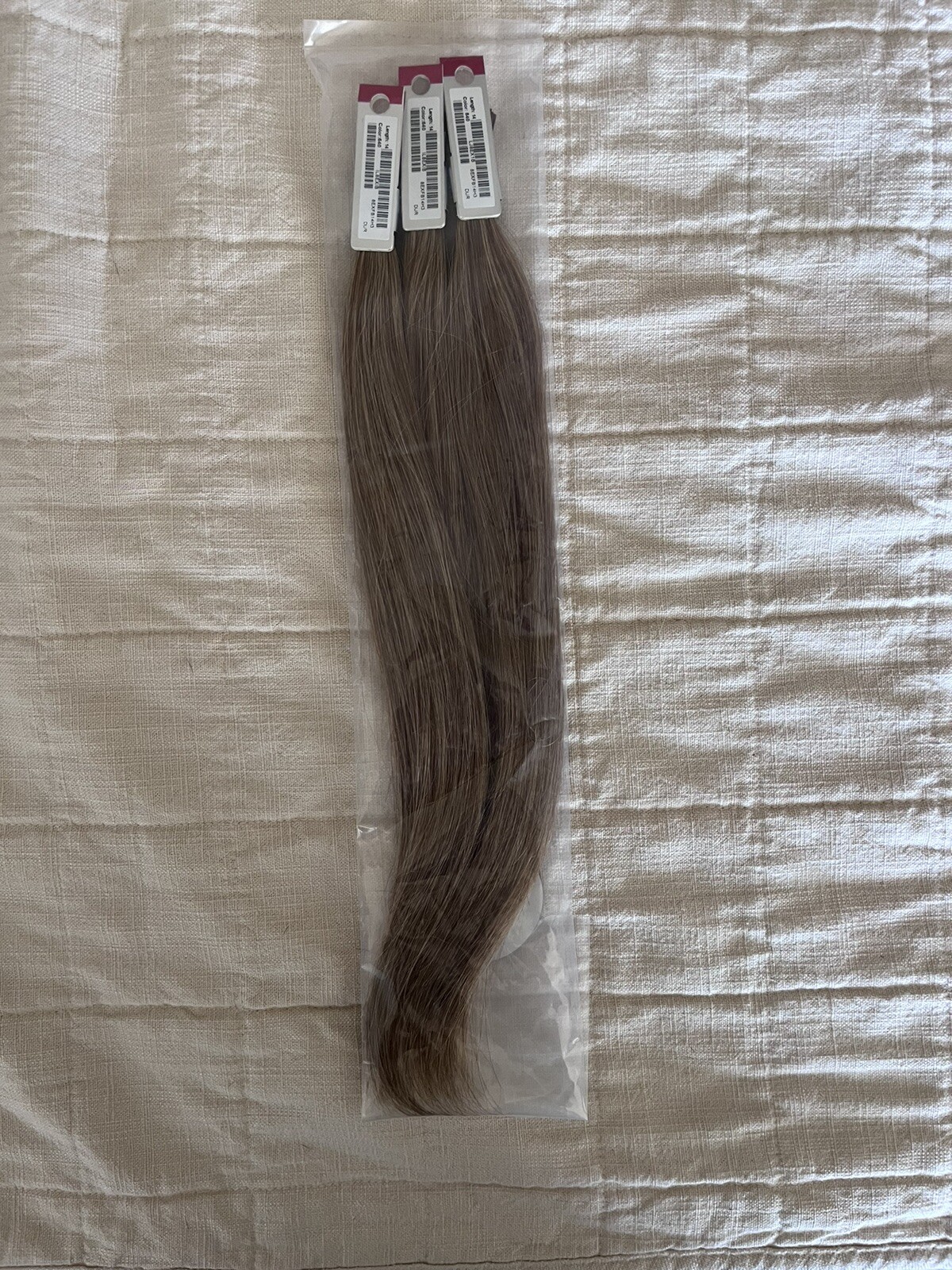 707 Exclusive I tip Hair Extensions in color 640. Three bundles.