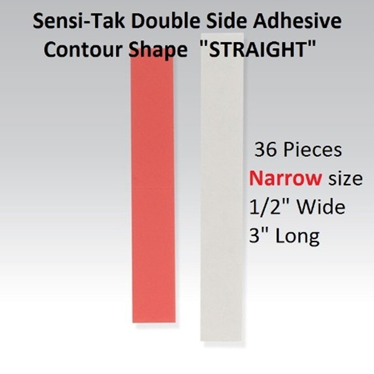Sensi Tak Red Liner Tape by Walker Tape 1 pack 1/2″ Straight = 1 pack = 36 pcs