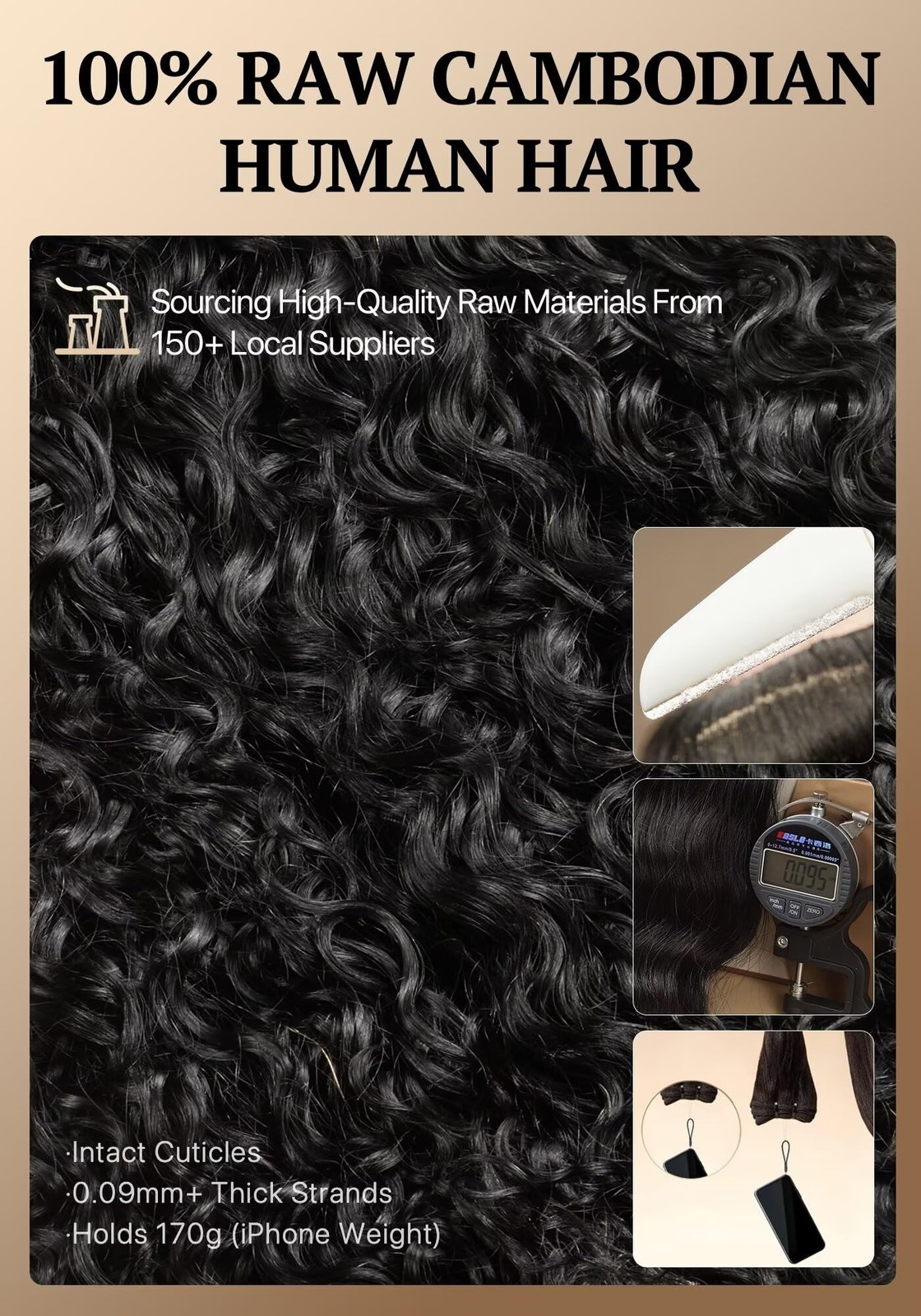 Triippy Water Wave Bundles Human Haircurly Single Bundle By 100 Raw Cambodian