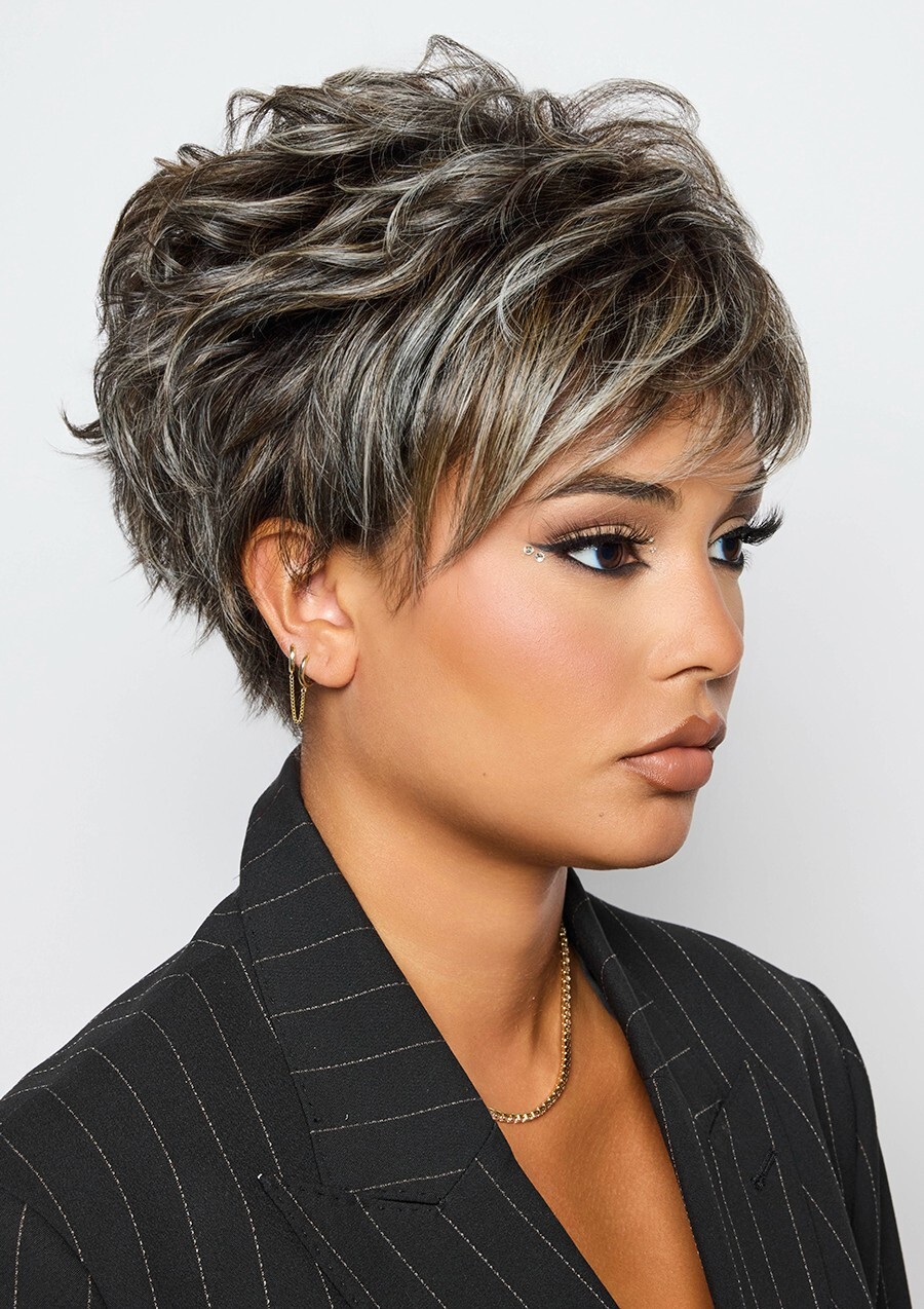LUCA Wig by RENE OF PARIS, *ALL COLORS!* Heat-Friendly Fiber! Wefted Cap, NEW