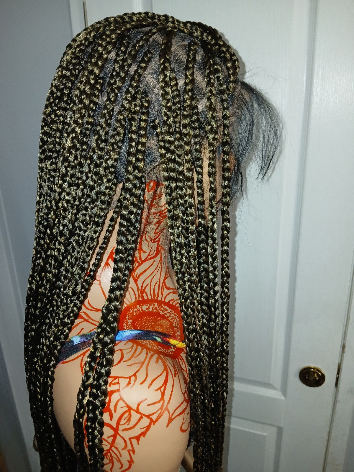 Full Lace| Braided Wig| Shipping | 52″