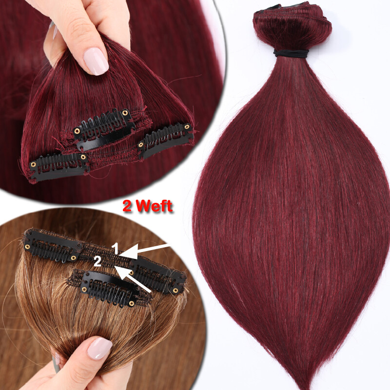 Long Straight Weave Clip In Remy Human Hair Extensions Full Head Thick 180g L85