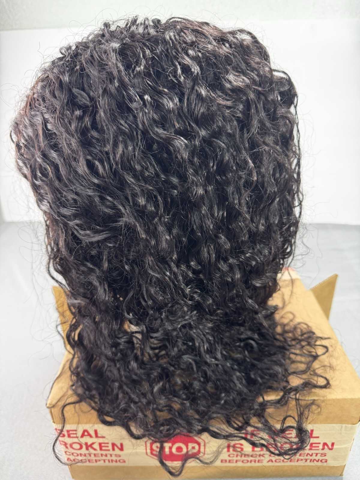 LUVME HAIR HD Lace All-Day Comfort Messy Curly Wig PartingMax Headband With Box