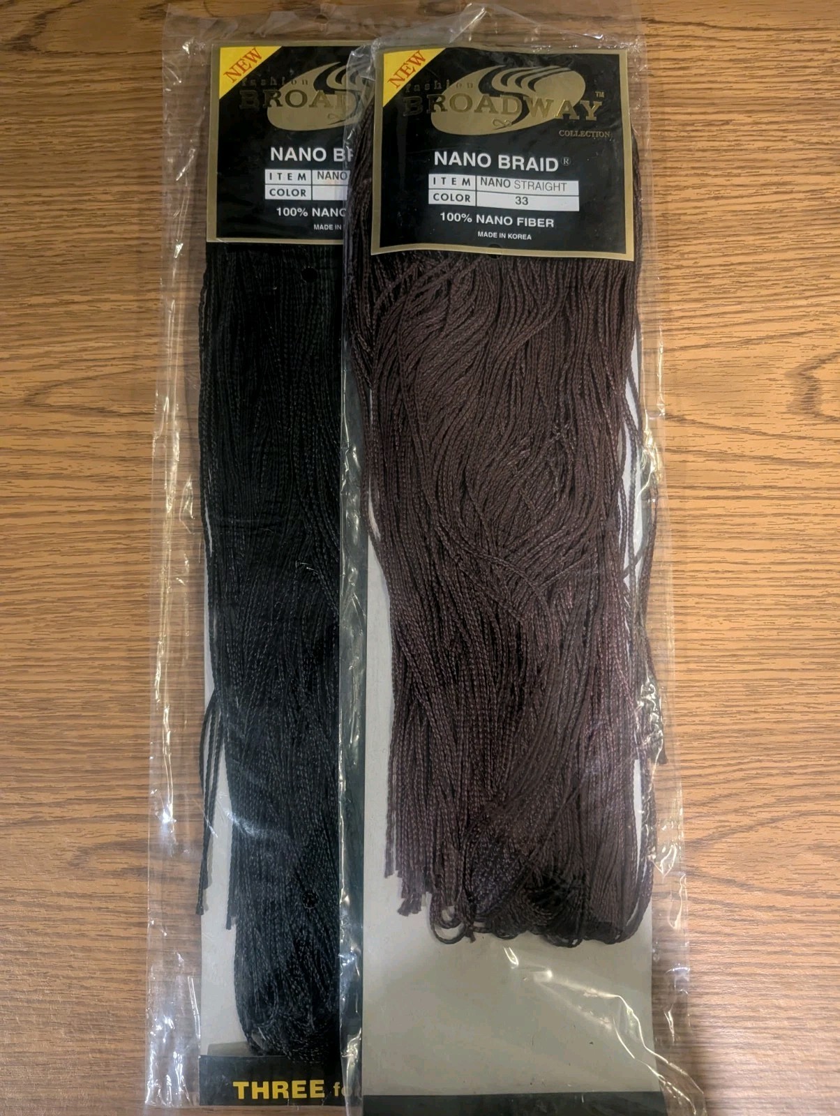 Large Lot of New Hair Braids Hair Ext.- Mixed Brands, Colors, Lengths,Texture