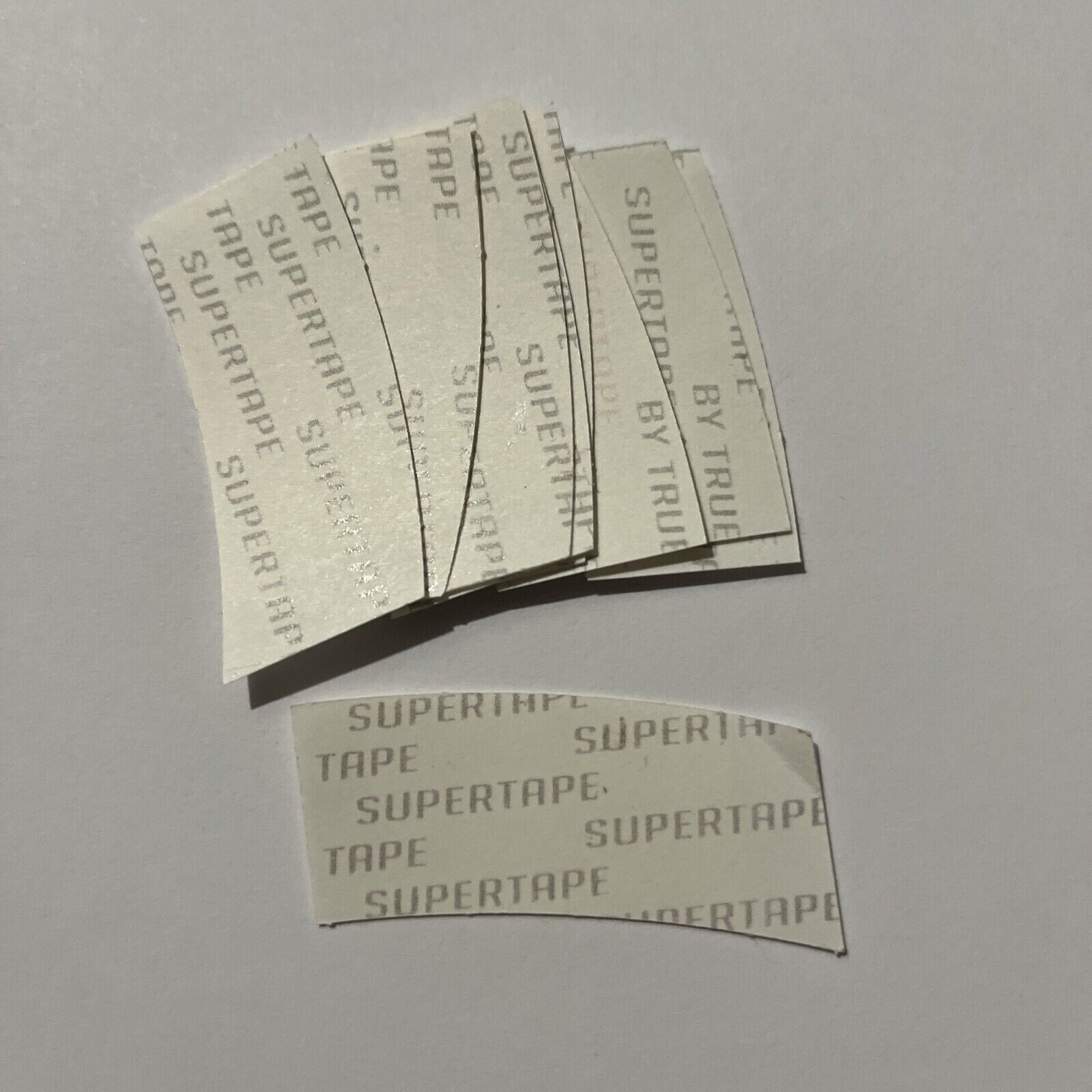 Super Tape Mini”C”Bonding Adhesive Tabs-Supertape Lace Wig Hair Piece-108 Pc-NEW