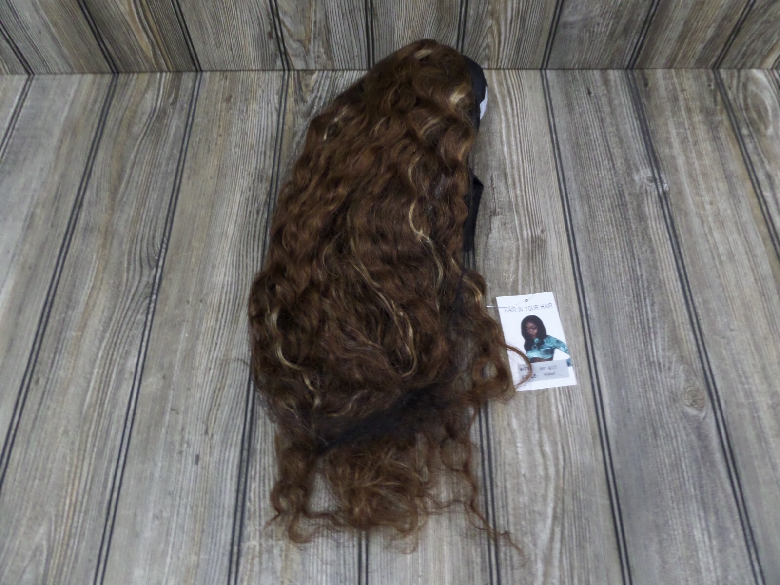 New Hair In Your Hair 20″ Wig 4/27 Water Brown Brunette