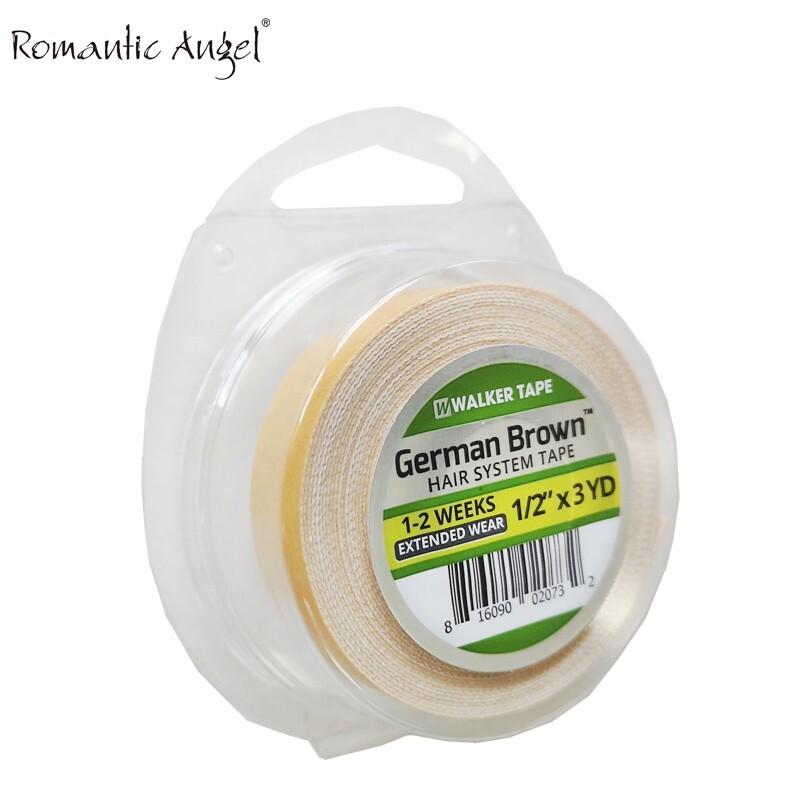German Brown Roll tape firmest hold to hard bond adhesives tape for skin hair