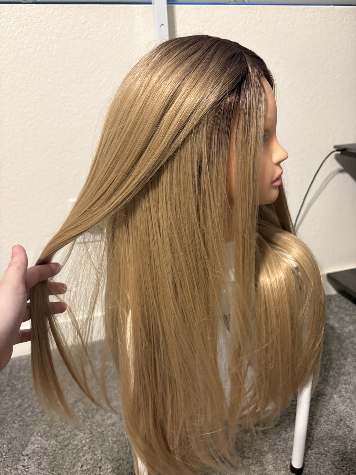 Bellami Jennifer 26 Inch Blonde Lace Front Wig New