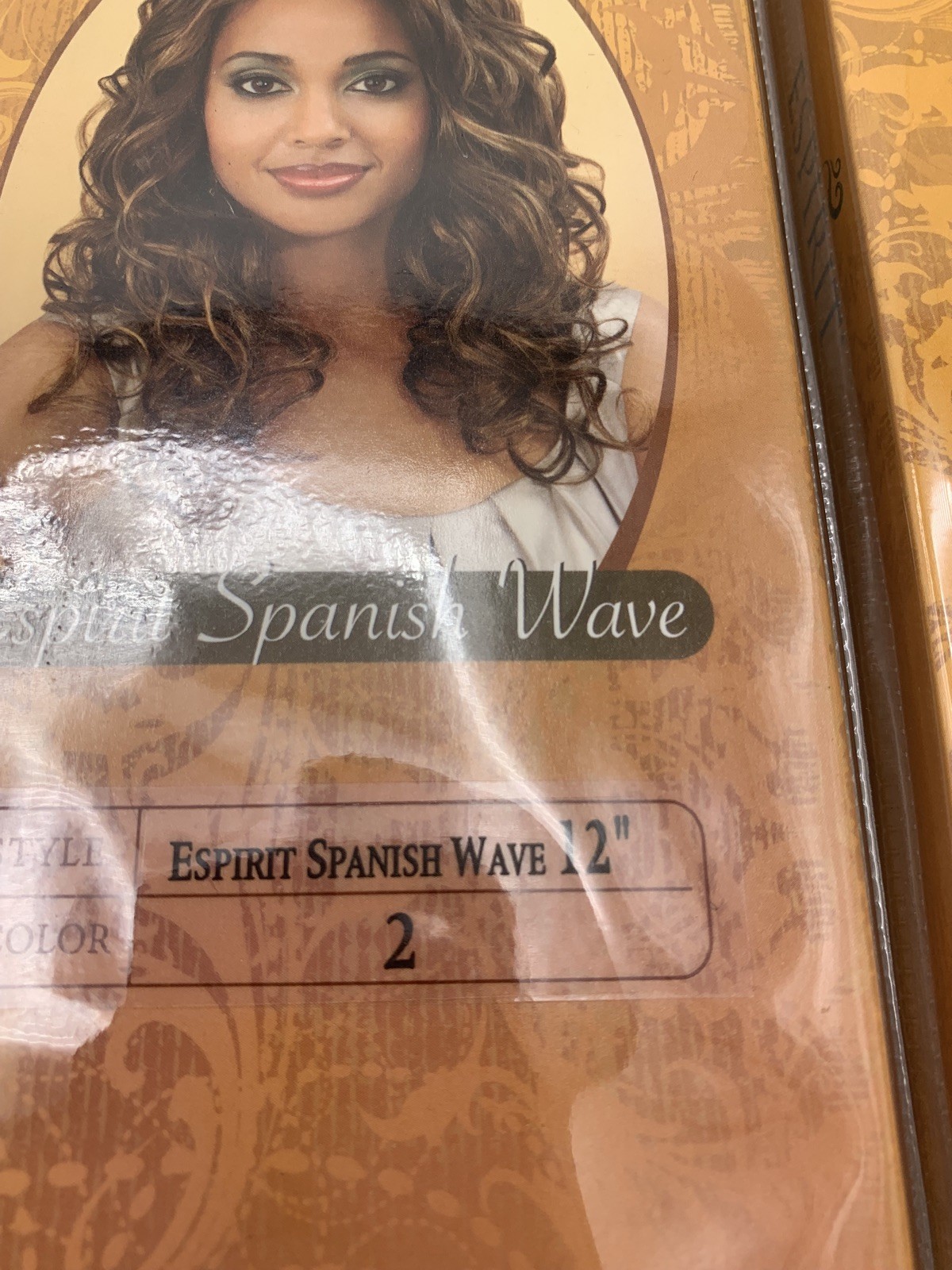 Lot of 5 Bobbi Boss ESPIRIT Spanish Wave 100% Human Hair Extensions #2 #1B
