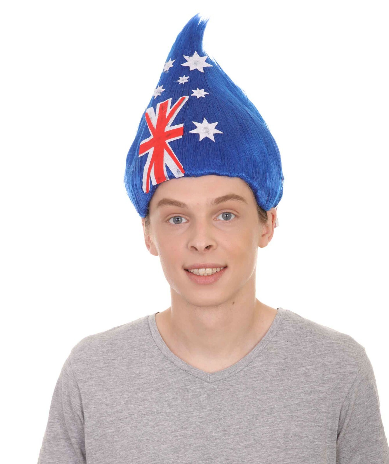 Unisex Flag Troll Wigs Collection | Sports Wigs Multiple Colors,HM-132