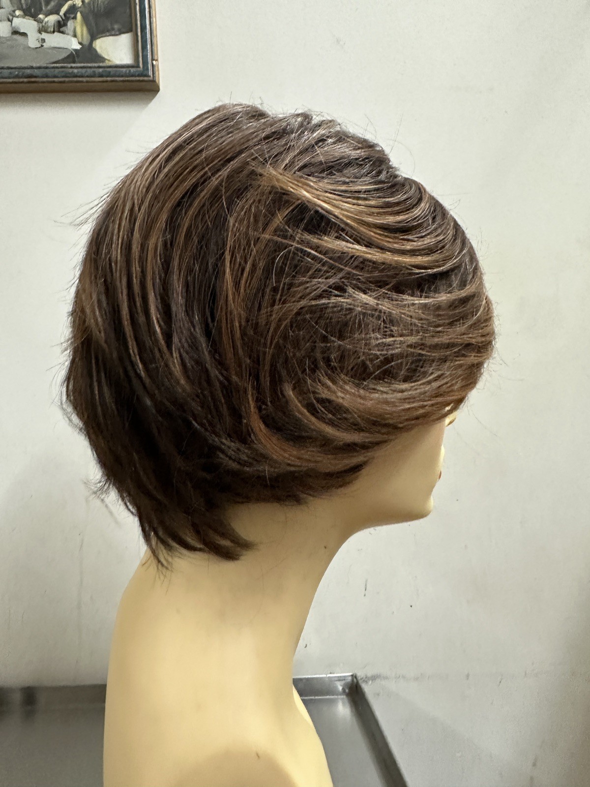 EASY DOES IT-RAQUEL WELCH WIG RL829SShadedHAZELNUTTem/TemLaceFrontMonoPrtMemCap3
