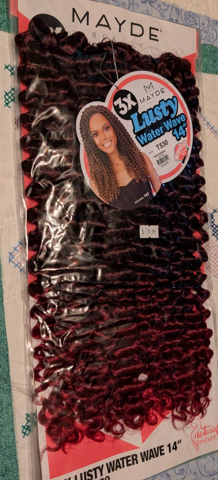 Mayde beauty Lusty water wave 14″ 3X