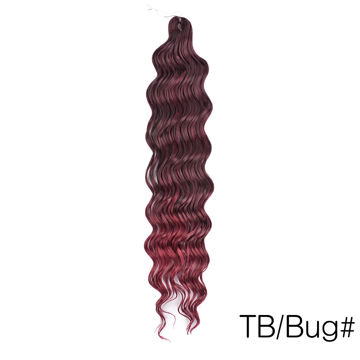 24 Inch Ombre Synthetic Anna Curl Water Wave Twist Crochet Hair Afro Loose Deep