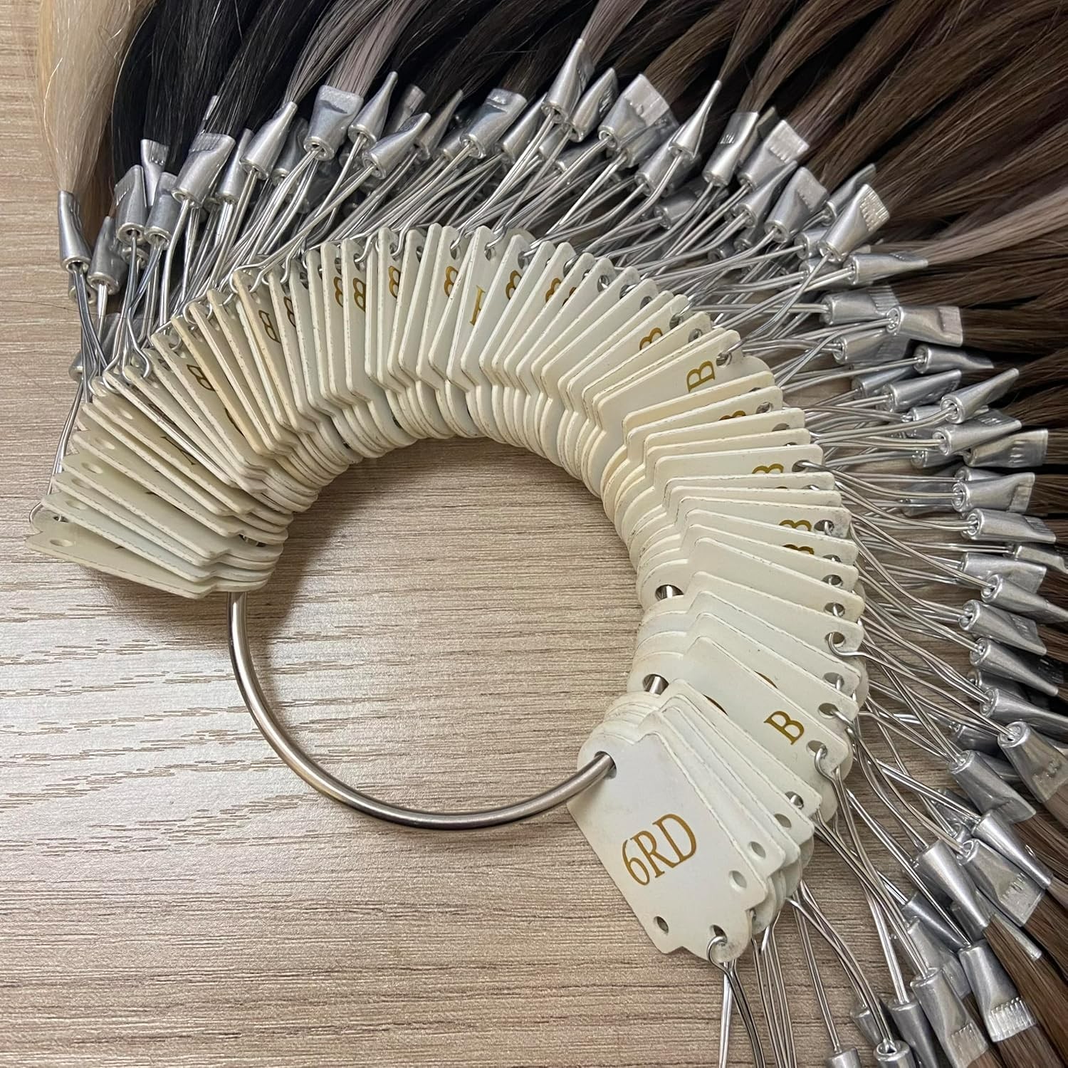 Color Ring for Men’s Toupee Hair Replacement New Image