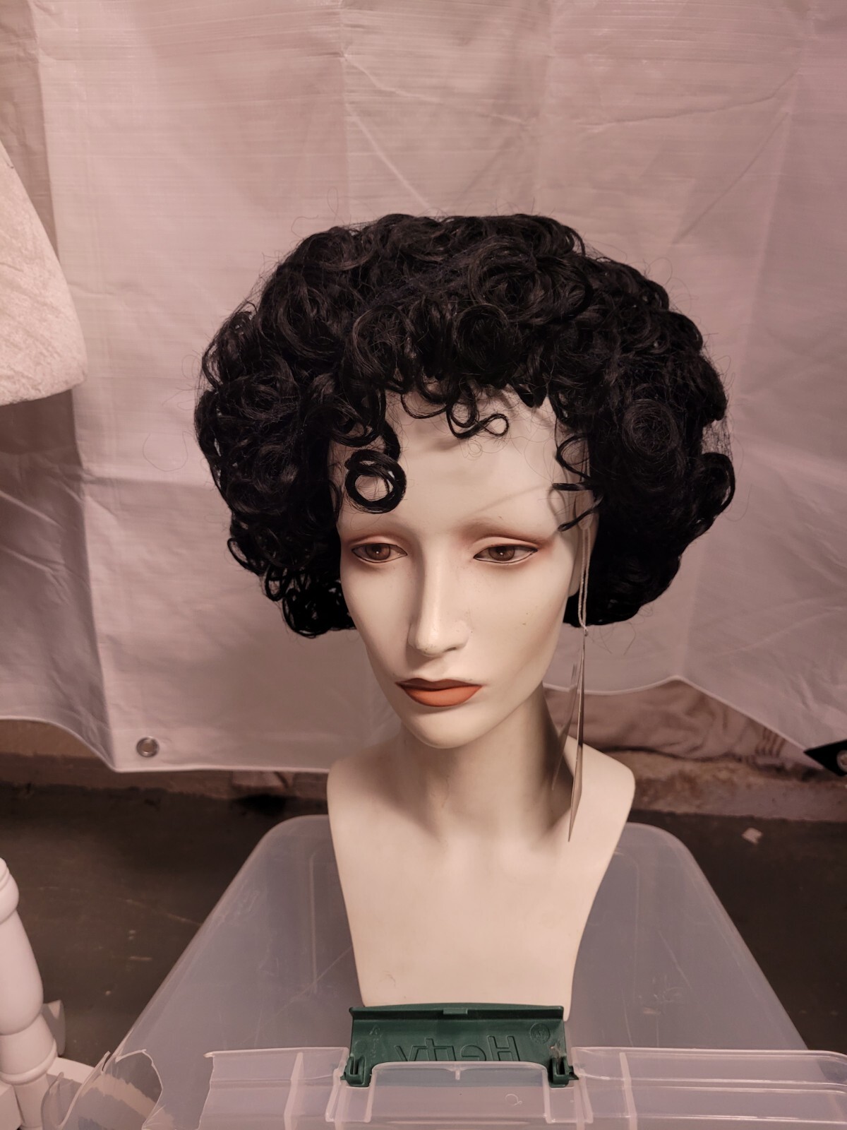 Aisi Curly Short Black Afro Wig