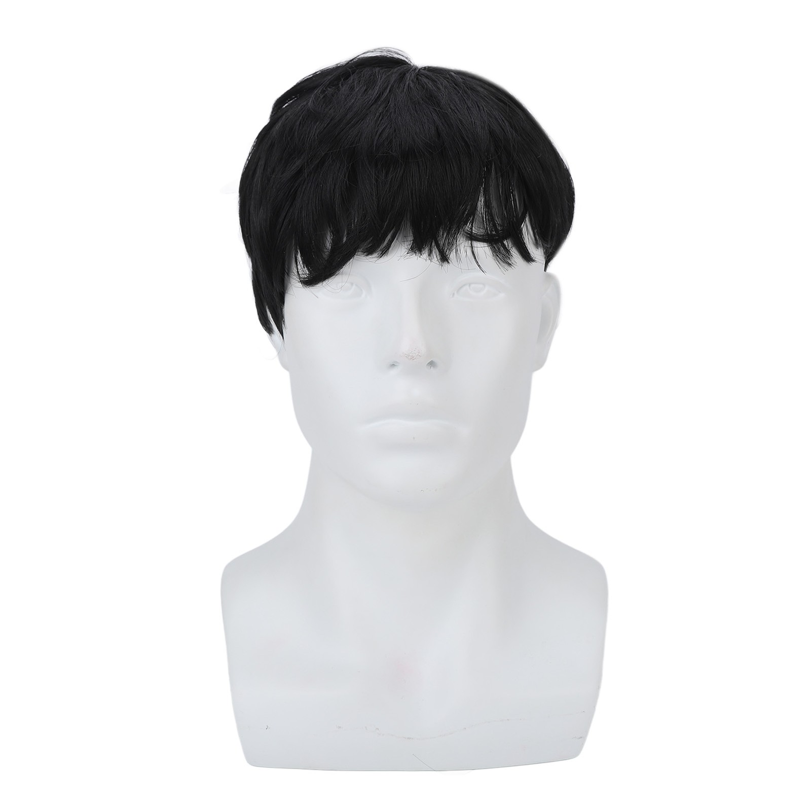 Men’s Short Wig Fluffy Natural Fashionable Comfortable Wear False Hair Wig For