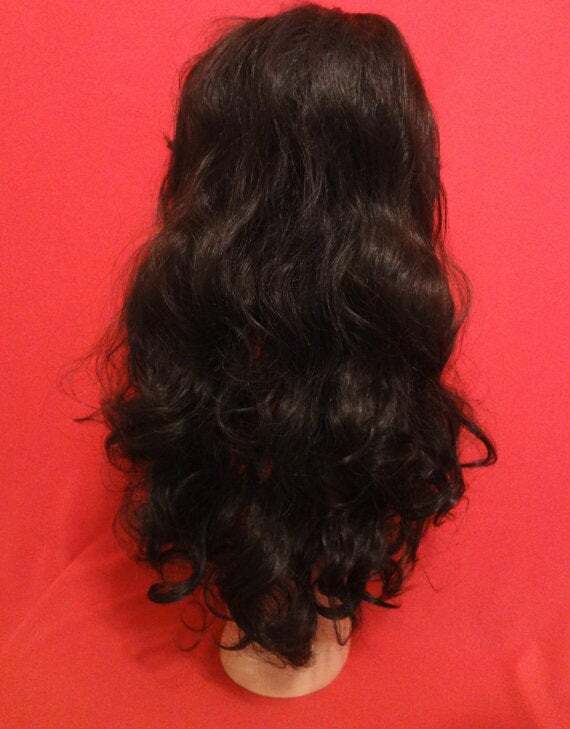 Big Wavy Long Brown KIM KARDASHIAN Wig! Lace Front Drag Costume Brown ALL COLORS