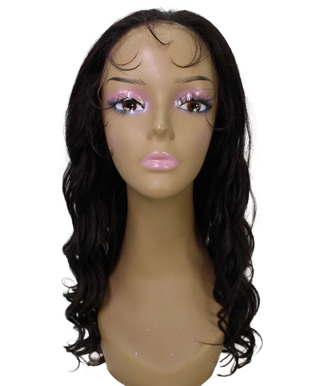LUXLUXE Mandisa Wavy Layer Lace Front Human Hair Wig,13×6 hd Lace,BLH-0001