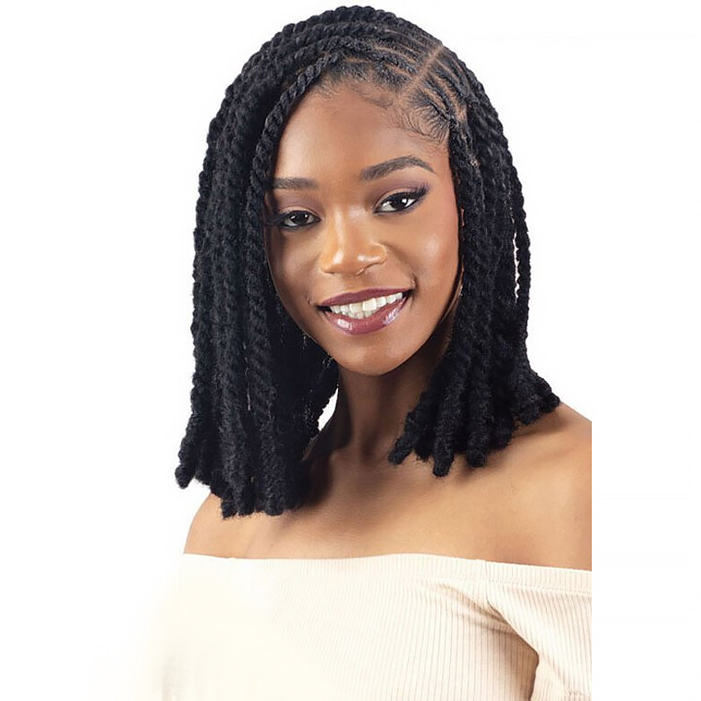 Shake N Go Freetress Equal Synthetic Braid – 3x Cuban Twist Soft & Natural 16″