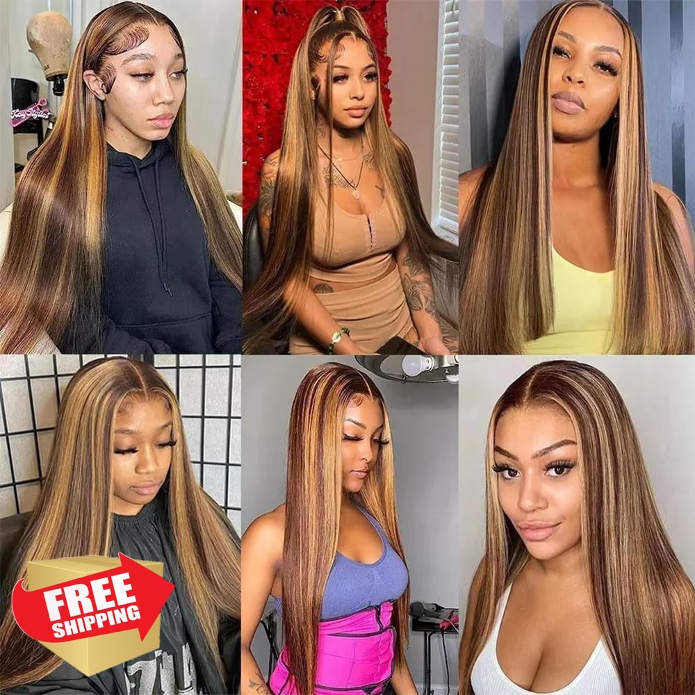 YiweYowe P4/27 Blonde Bundles 24-28 Inch