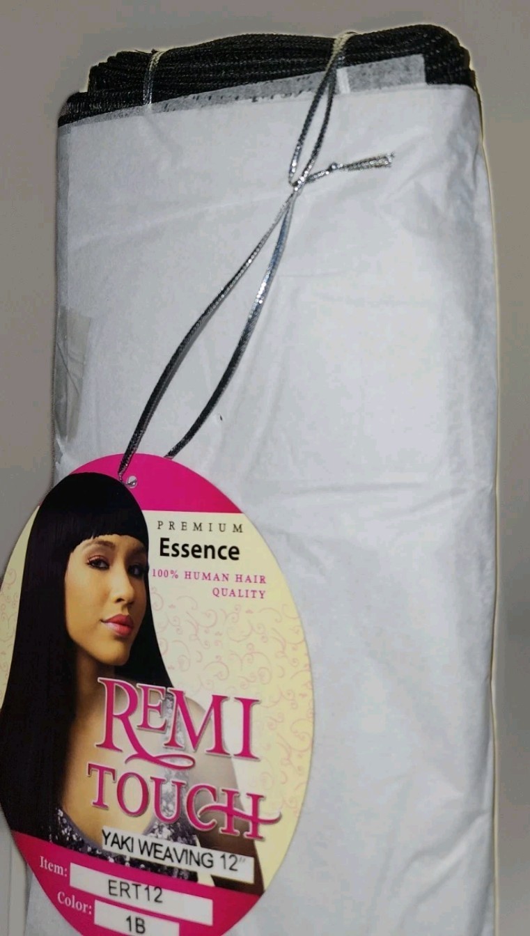 Remi Touch Yaki Weave Human Hair Quality 10” 12” 14” Straight Colors 1 1B 613