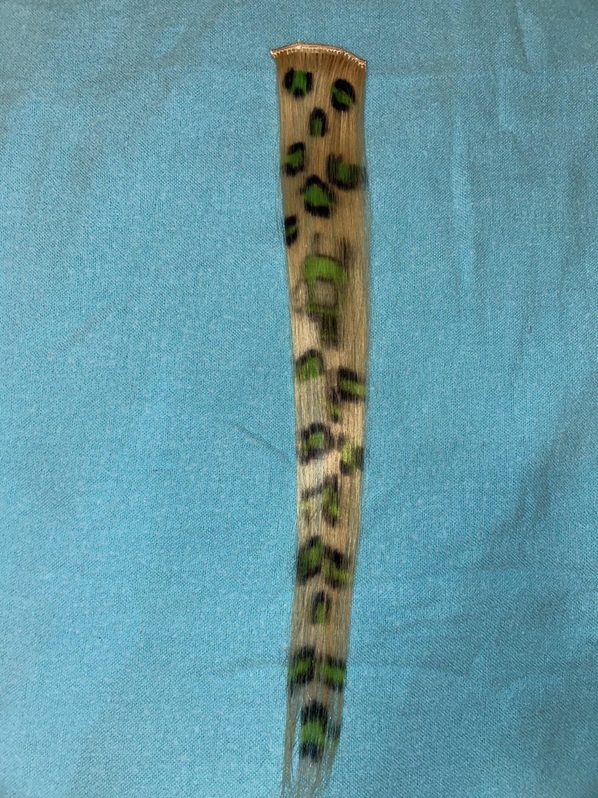 Gir Invader Zim Scene Human Hair Extension New w/ BROKEN CLIP (see pictures)
