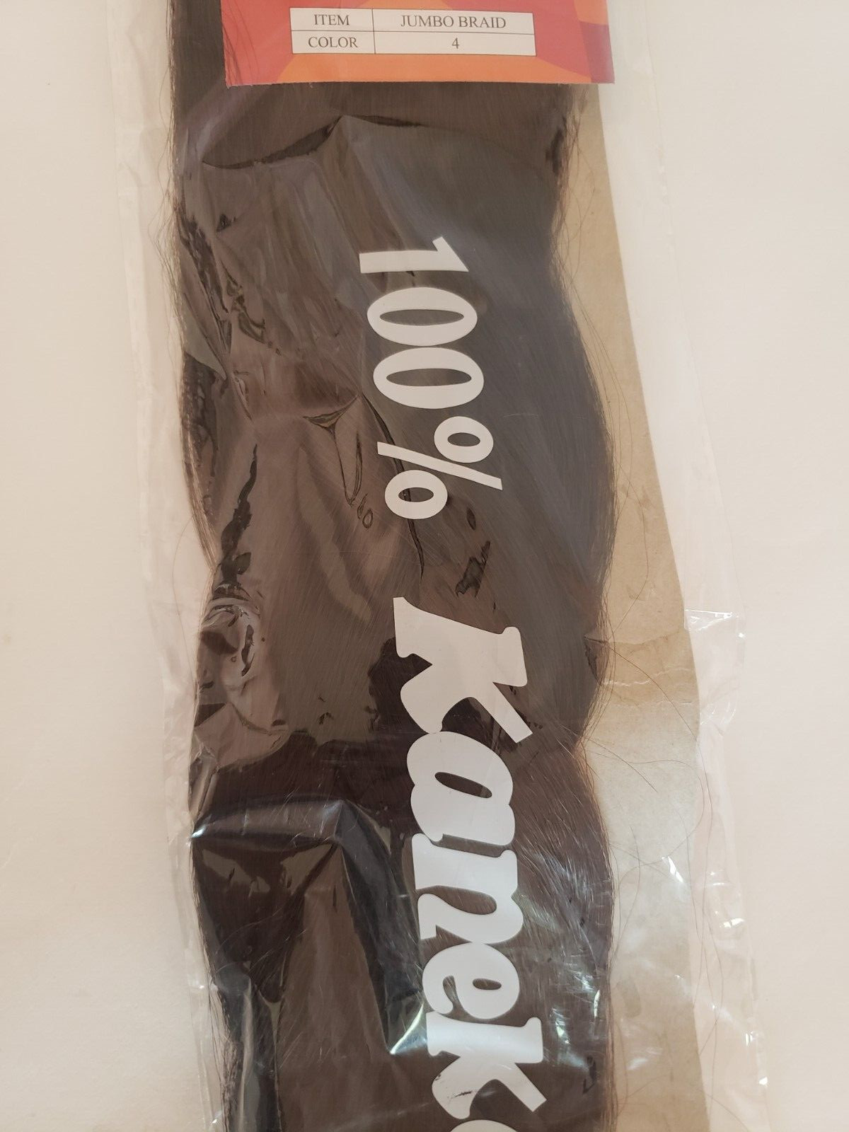2 Hair Extension The Sassy Collection 100% Kanekalon Jumbo Braid Color # 4 Brown
