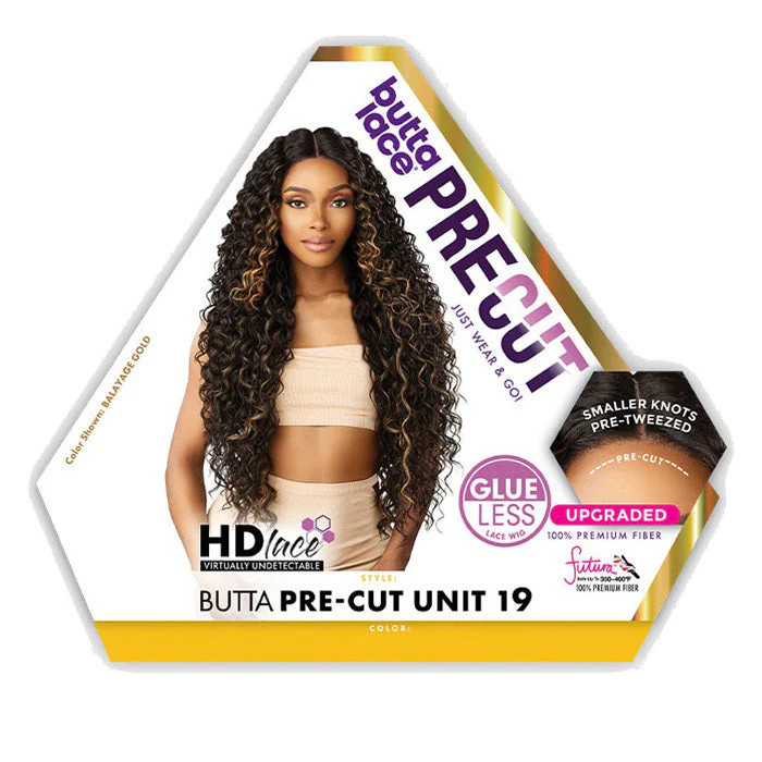 Sensationnel Butta Lace Glueless HD 5″ Deep Center Lace Part Wig – UNIT 19