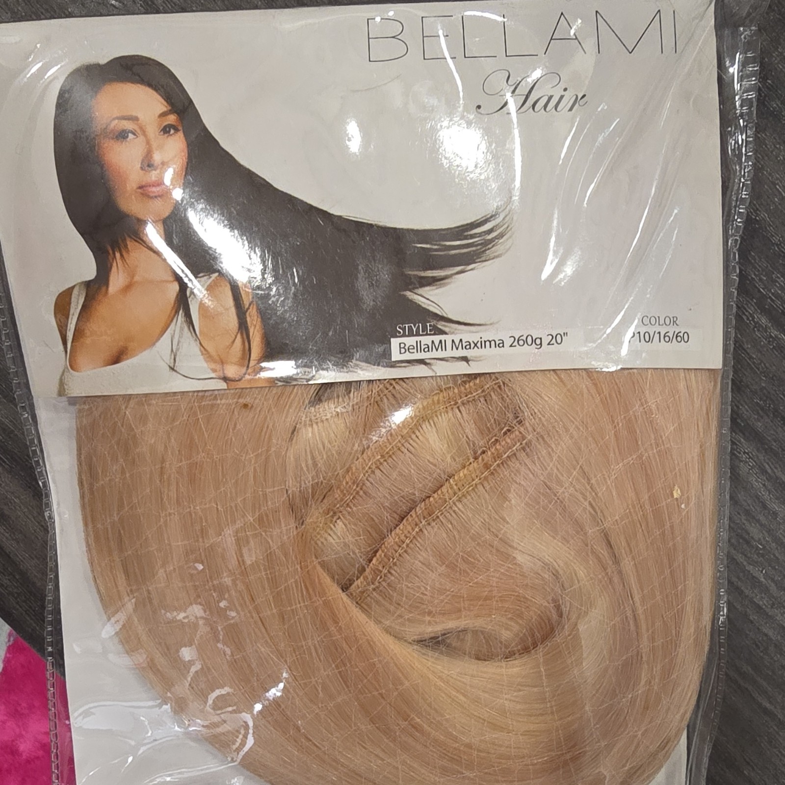 BELLAMI Maxima Hair Extensions P10/16/60 Blonde 20in 260g MPN 181016