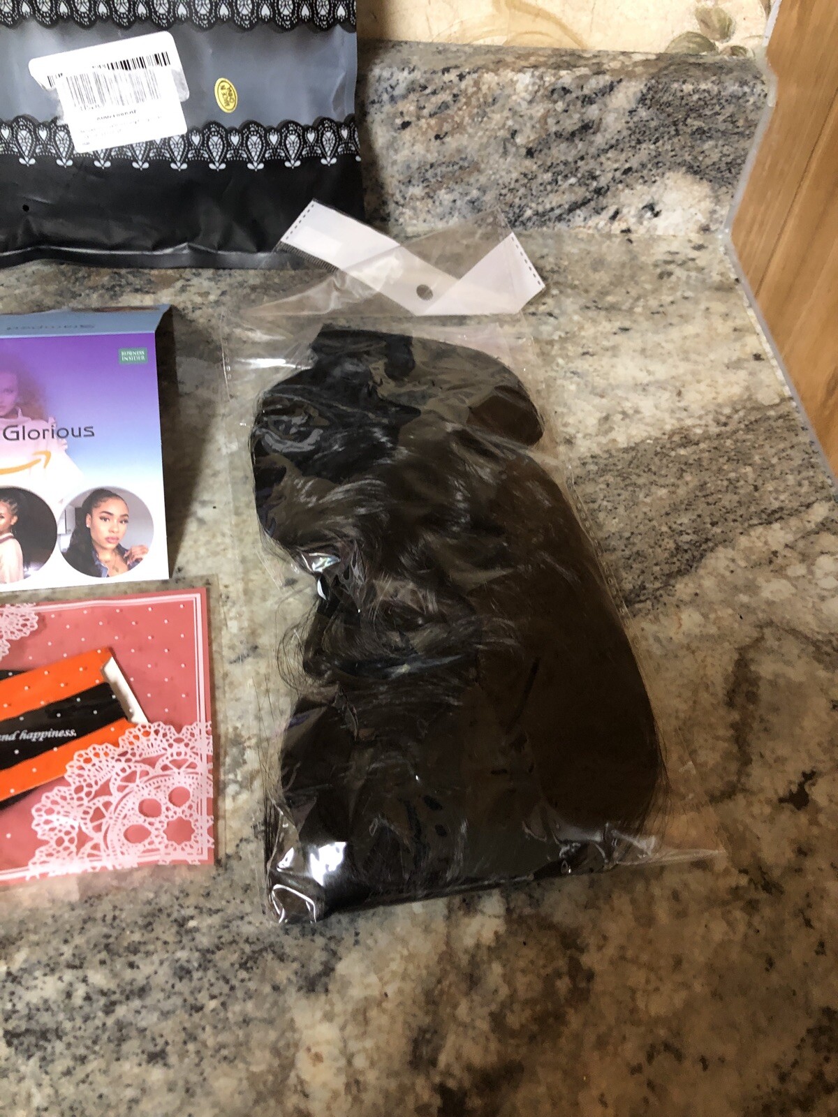 New Stamped Glorious Short Curly Hair 14” Black