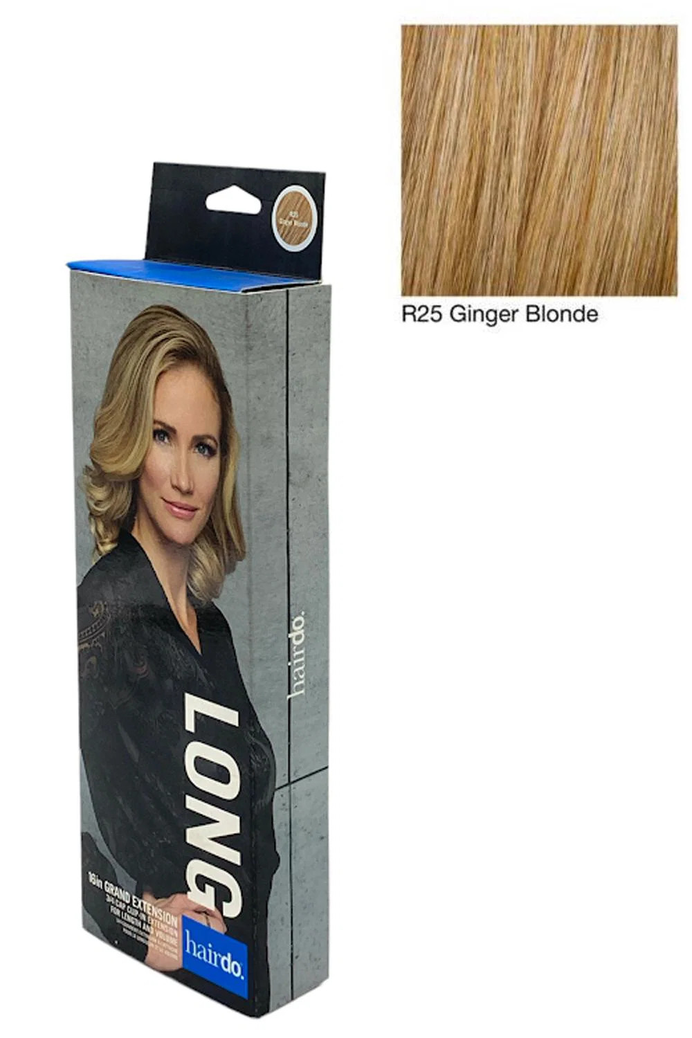 Hairdo 16in Grand Extension 3/4 Cap Clip-in Extension Ginger Blonde