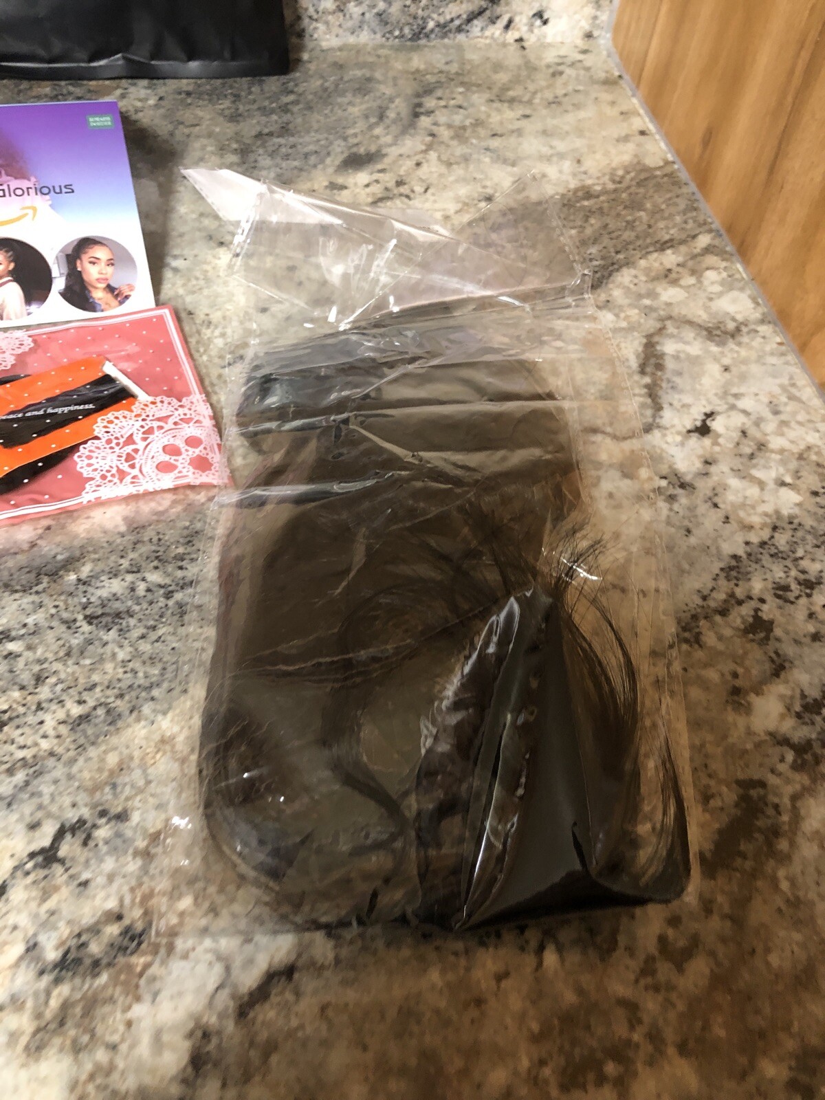 New Stamped Glorious Short Curly Hair 14” Black