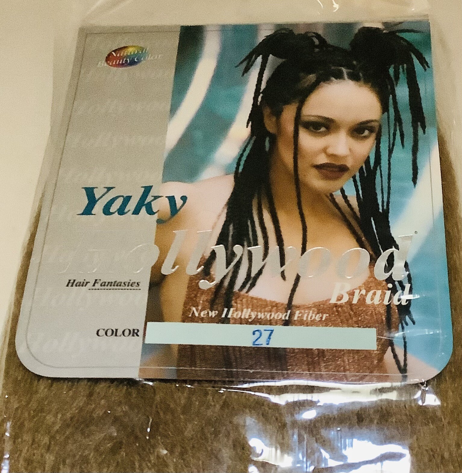YAKY HOLLYWOOD BRAID – Zury Fiber Synthetic Braid Color 27 2pk