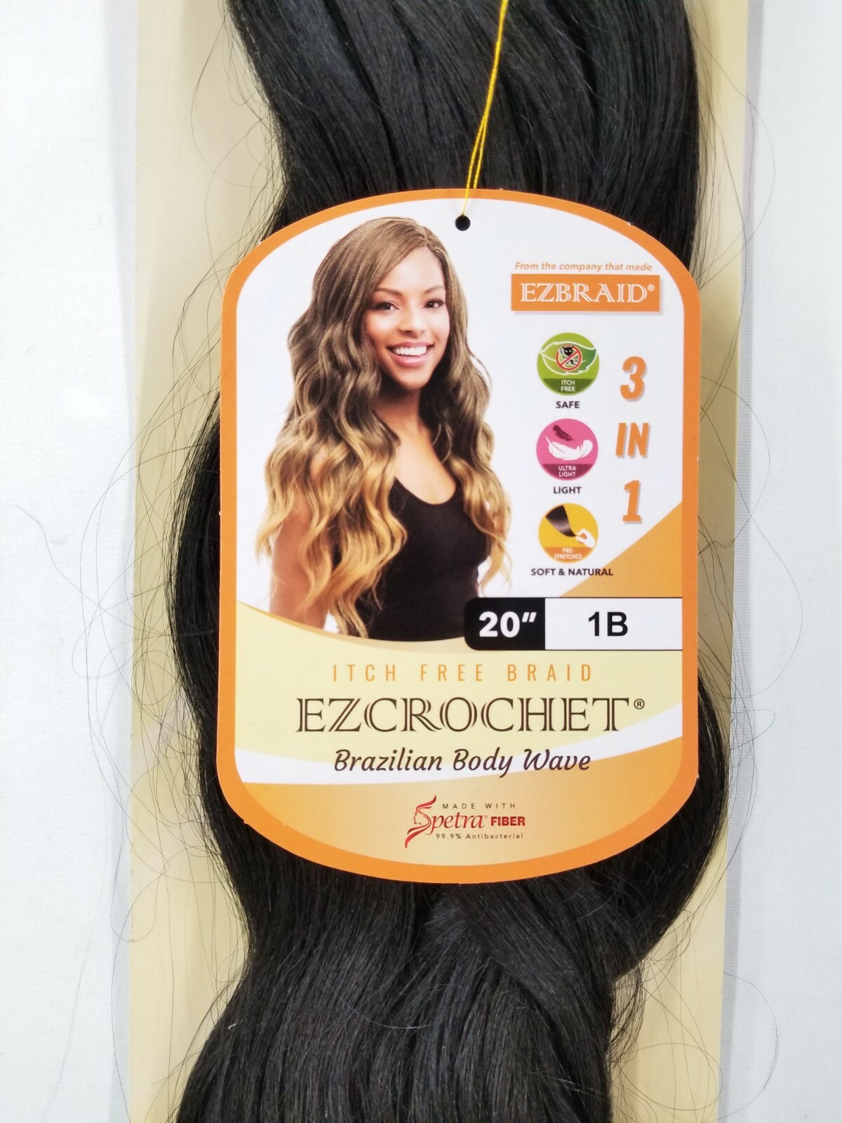 I&I Hair Innocence EZCROCHET Body Wave Crochet Braiding Hair Spectra 20″