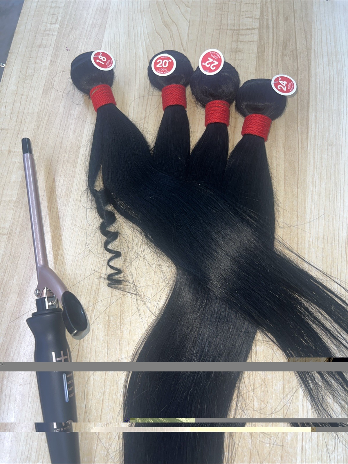 🔥 100% Human Hair Bundles 18” 20” 22” 24” – 4 Bundle Deal $120 🔥 Straight