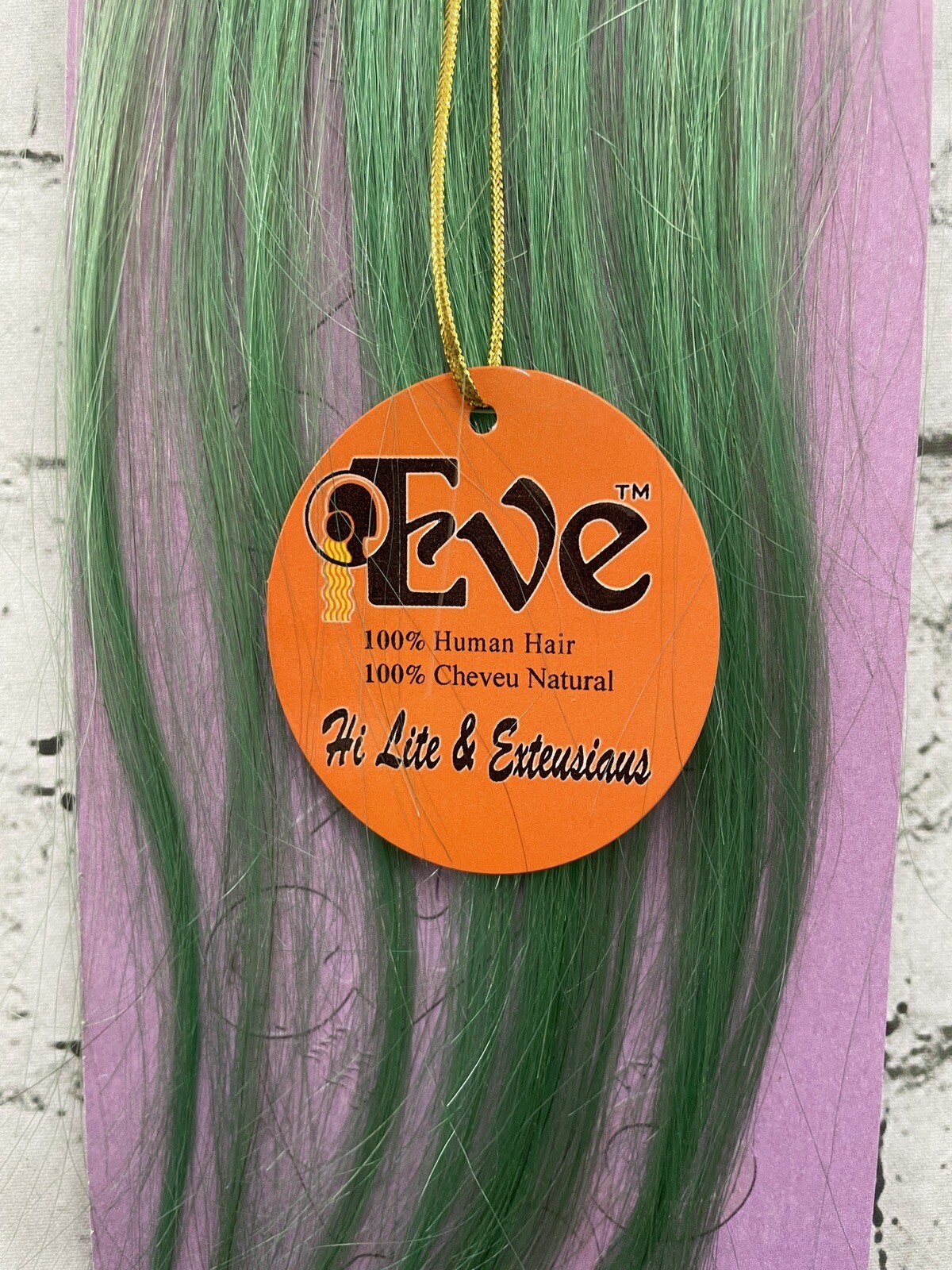 i-tip 18″ #Green Extensions Straight Human Hair Eve New 10 Pc