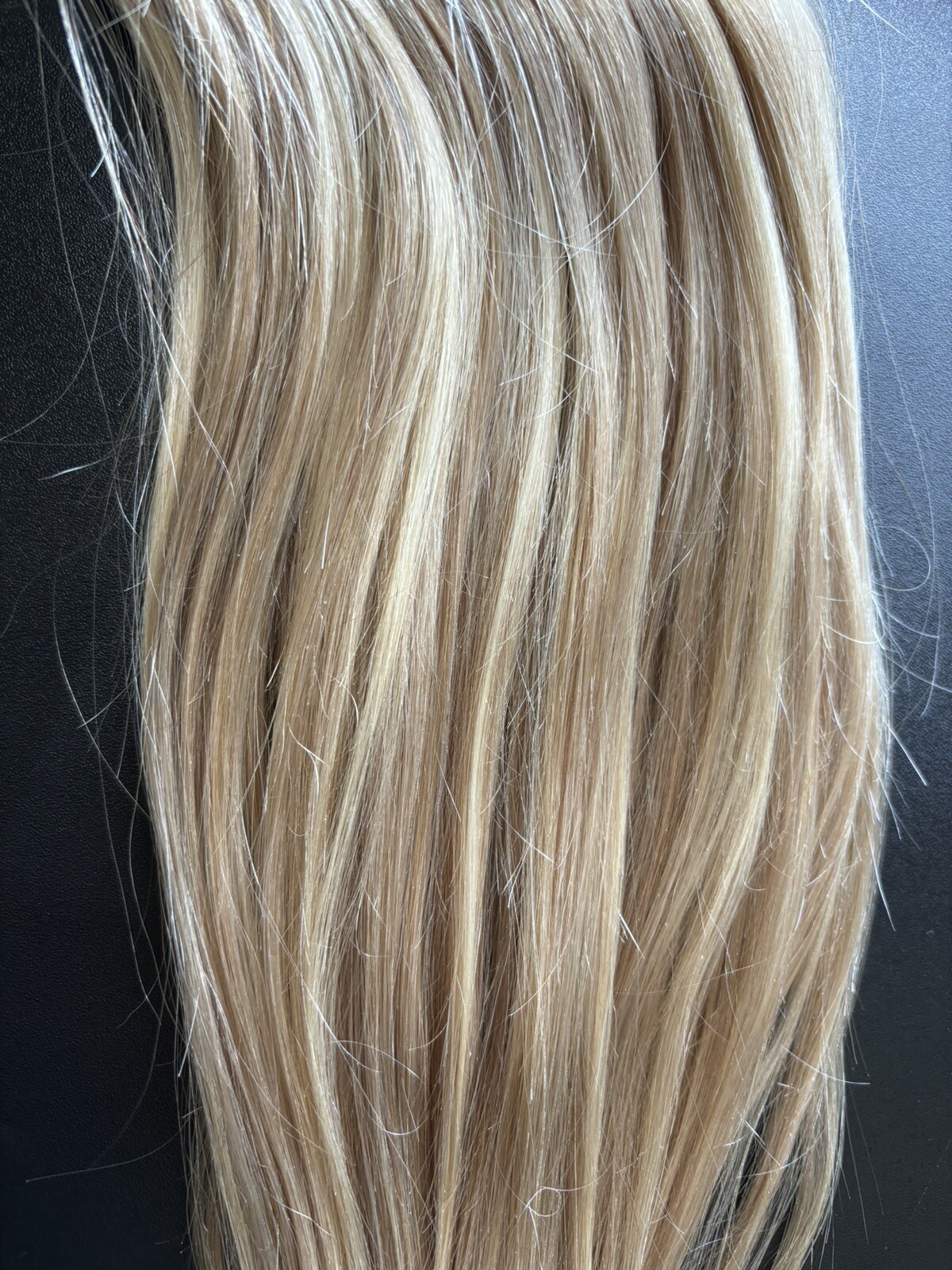 Full Shine Clip In Extensions Remy Human Hair 7 Pieces Highlights P16/22 16”