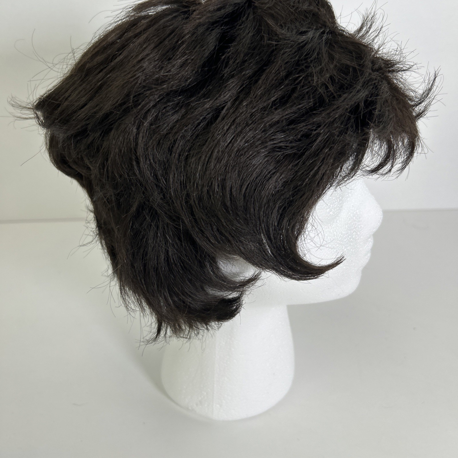 Eva Gabor Wig Josef Of Rome Short Dark Brown Wavy PermaTease