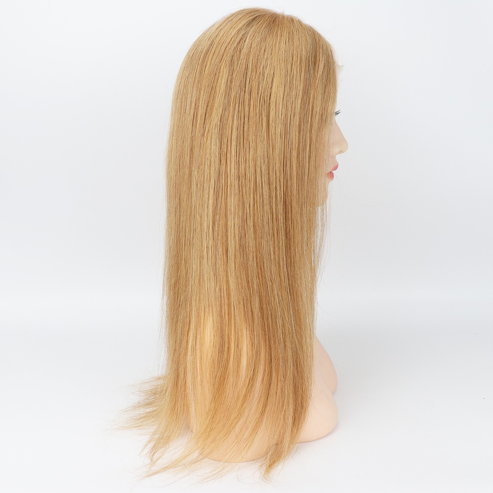 Lace Closure Topper #27 Honey Blonde Real Remy European Human Hair For Woman
