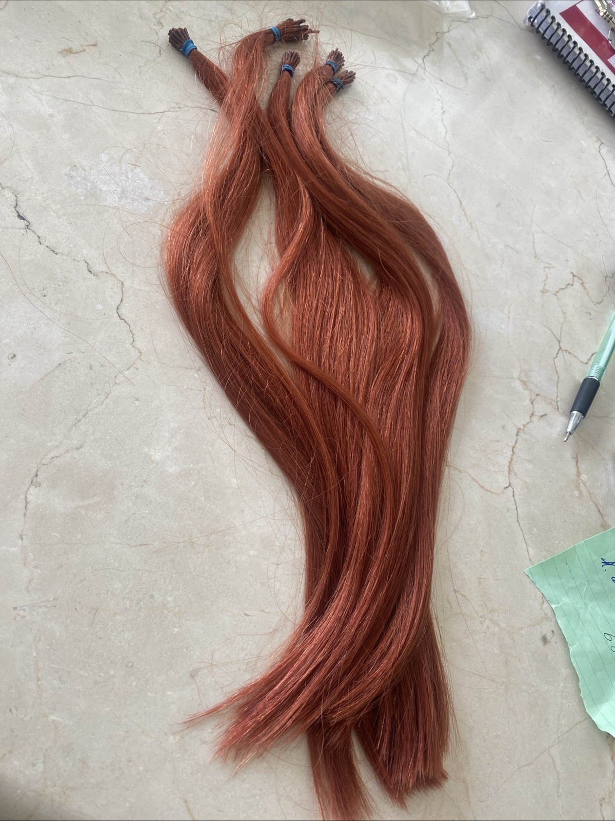 Human Hair 16” 129pcs 68 Gm